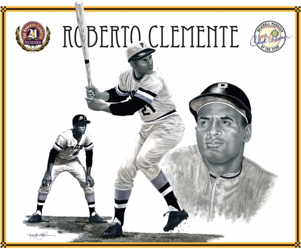 Roberto Clemente Biography Kevin John Gallery Art