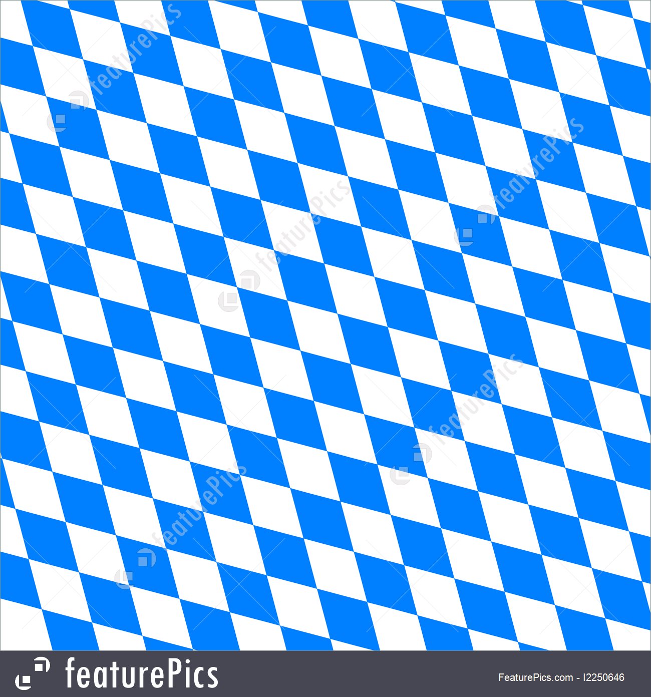 Abstract Patterns Bavarian Background Stock Illustration