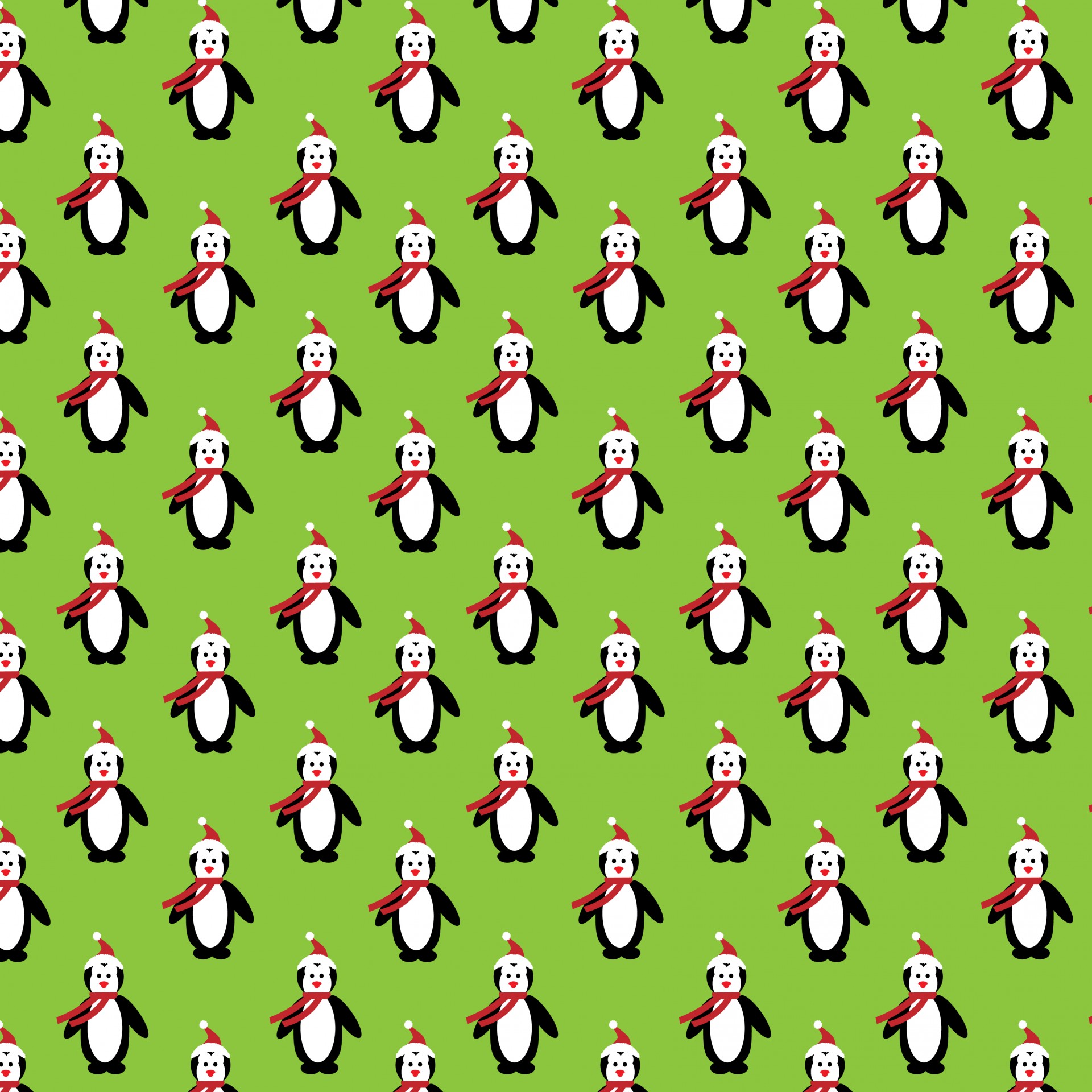 Christmas Penguin Wallpaper Cute Stock Photo HD Public Domain