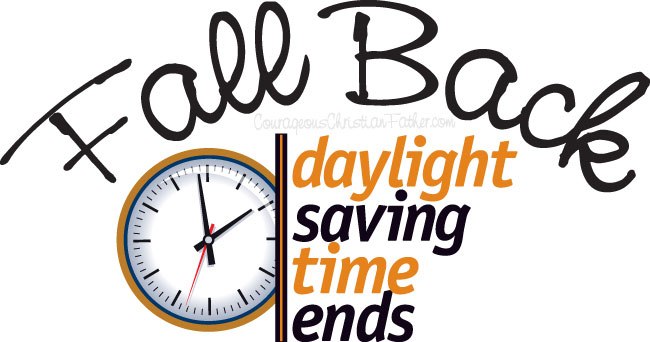 Fall Back Day Light Saving Time Ends Courageous