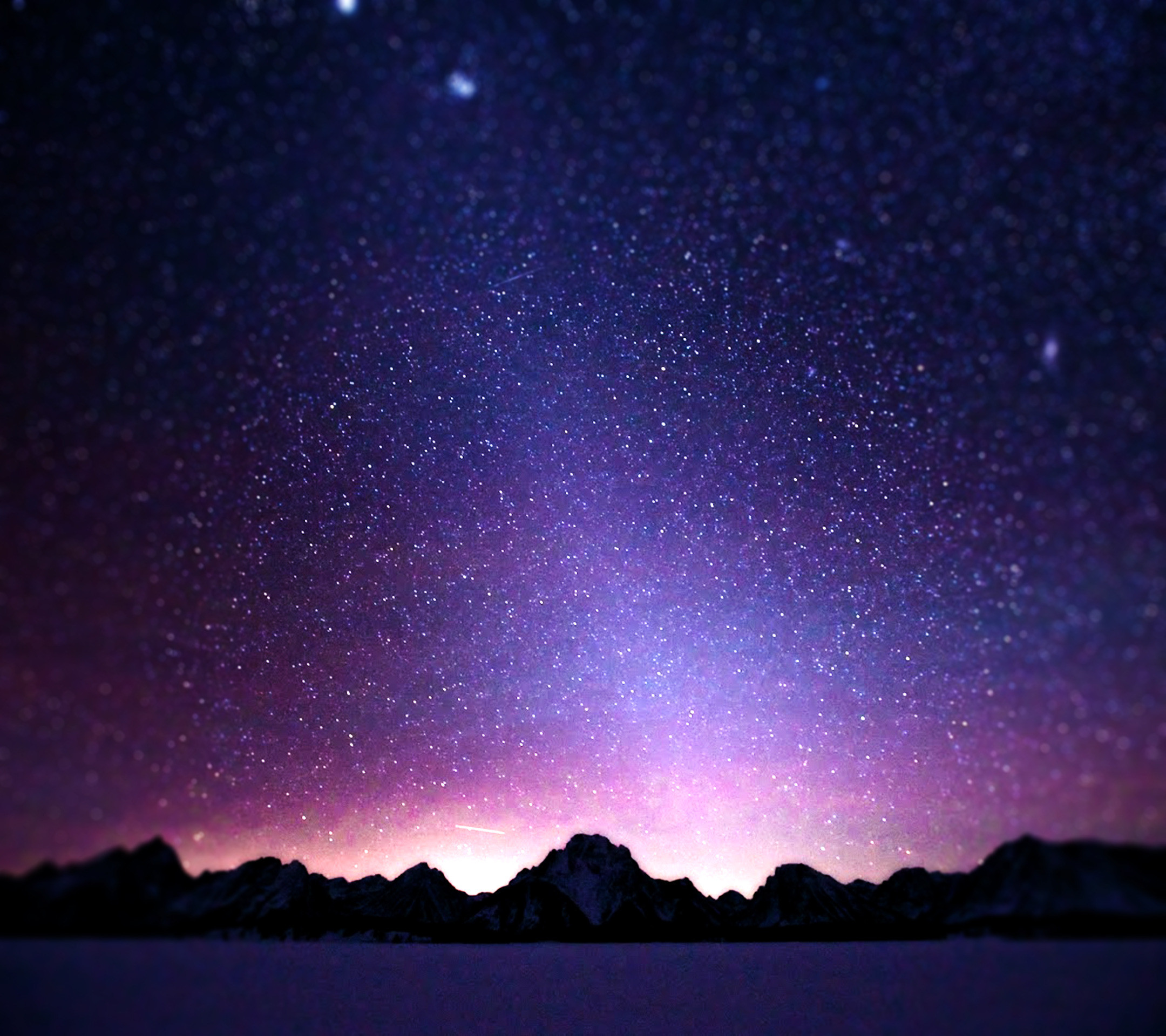 Starry Night Sky Desktop Wallpaper