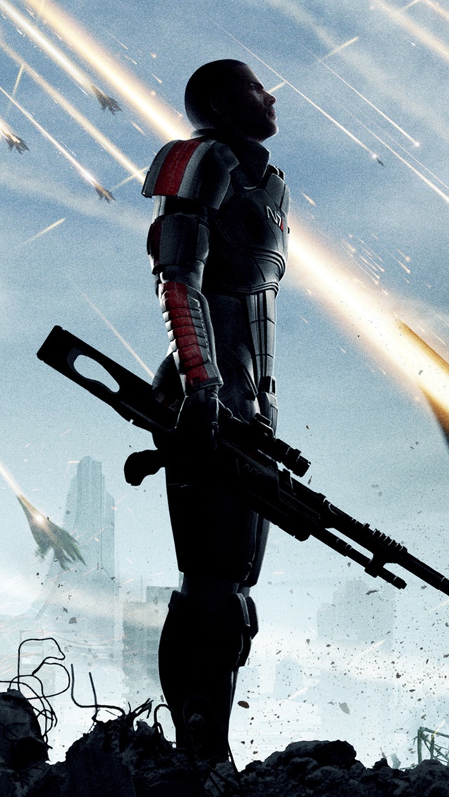 Mass Effect iPhone Wallpaper 5s 5c