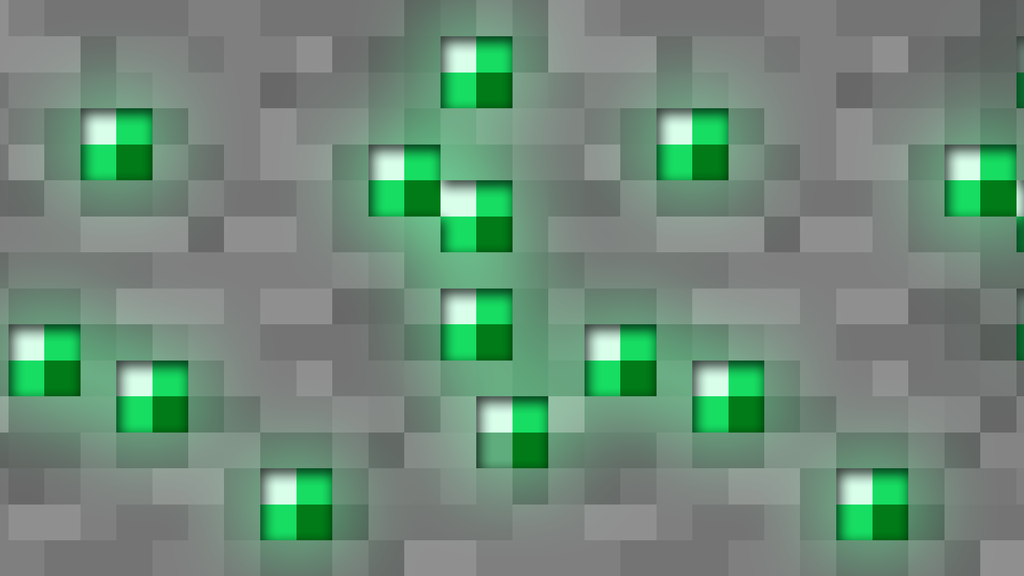 Minecraft Emerald Wallpaper - WallpaperSafari