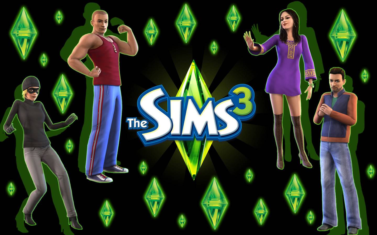 The Sims Wallpaper Wide