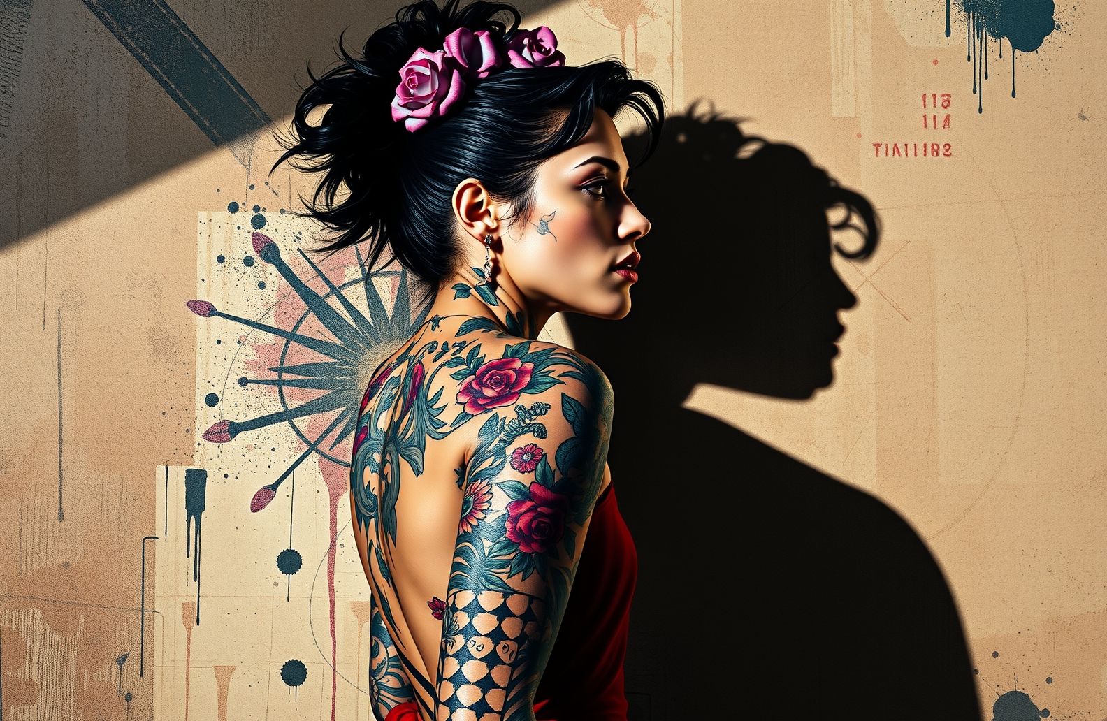 Tattoo Women Wallpaper