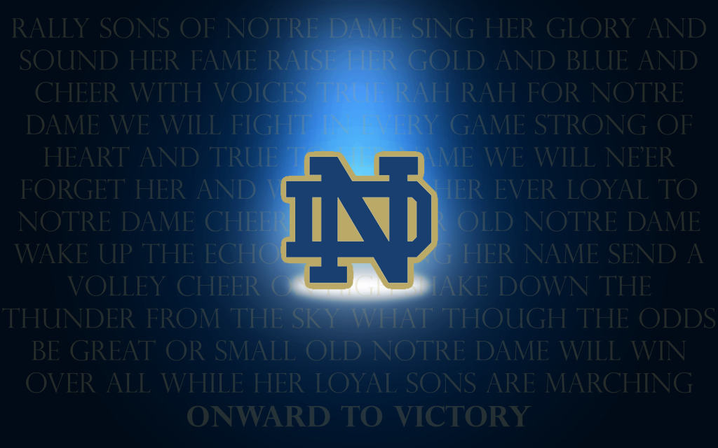 Notre Dame Football Wallpaper Desktop