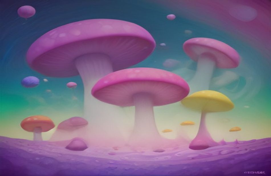 Trippy Shroom Wallpaper