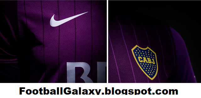 Ladies Purple Nike Boca Juniors Jersey Violet Kit