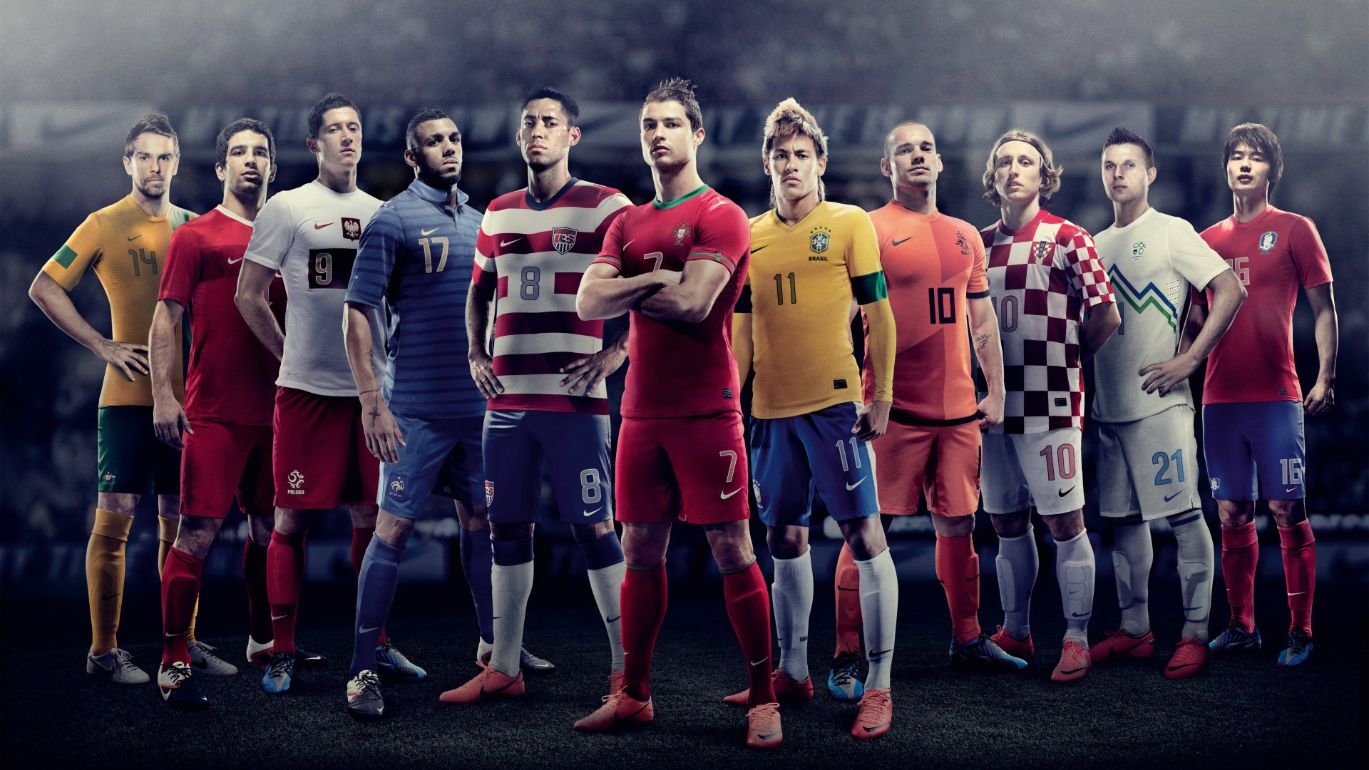 Nike Football Players: A Lineup of International Stars