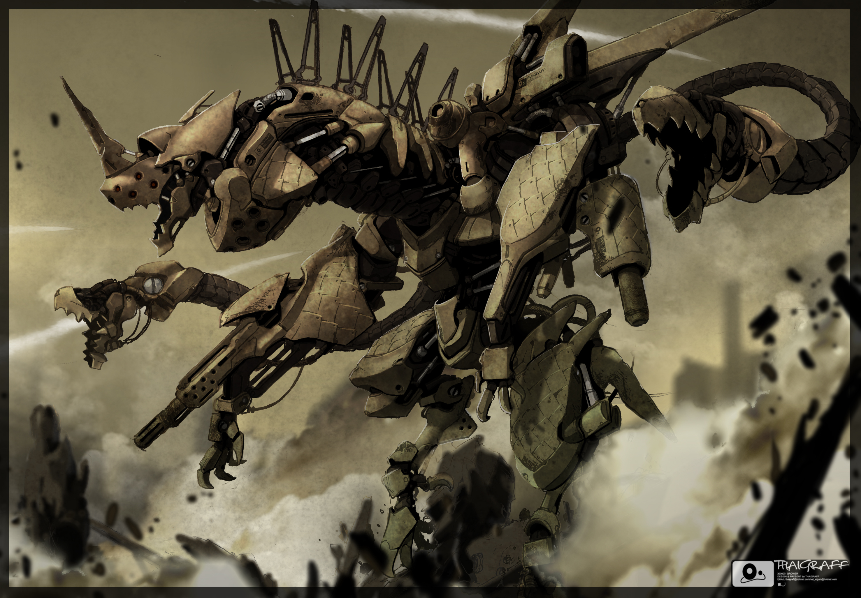 High Resolution Image Of The Robot Desktop Wallpaper Dragon War