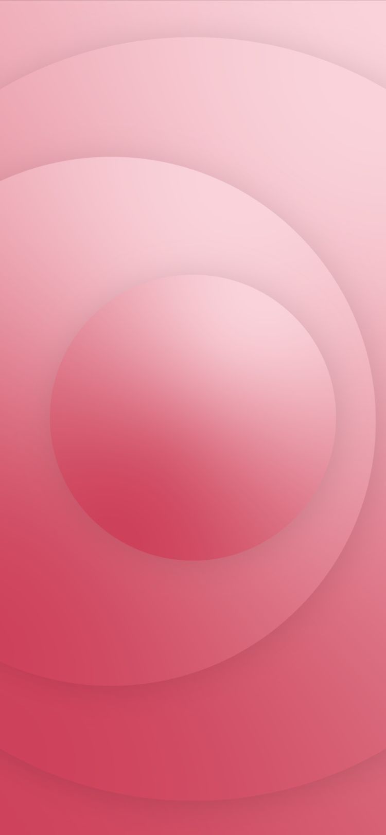 Ios Pink White Background Wallpaper For iPhone Pro Max