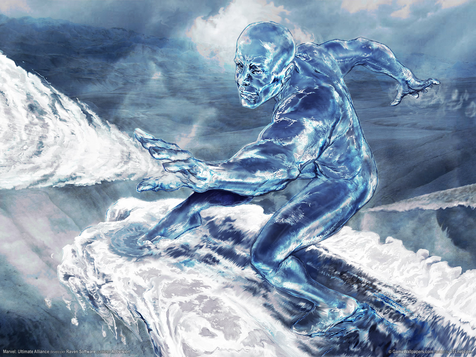Thread Iceman Marvel Ultimate Alliance Wallpaper