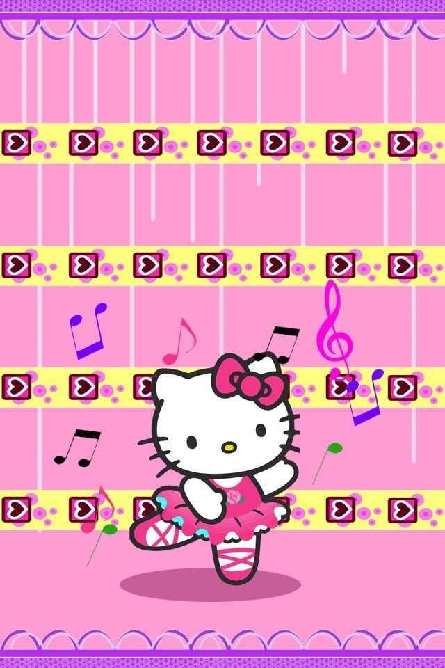 Hello Kitty Pink Lockscreen Wallpaper iPhone Help Zone