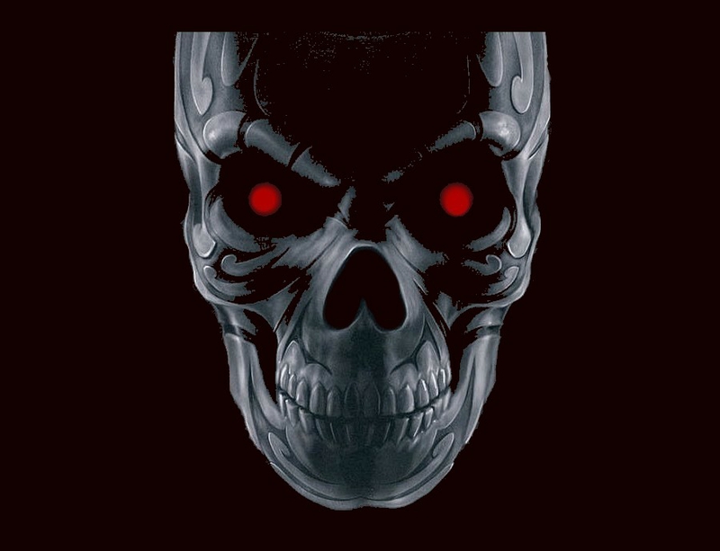 Fantasy Skull Death Abstract 3d And Cg HD Desktop Wallpaper