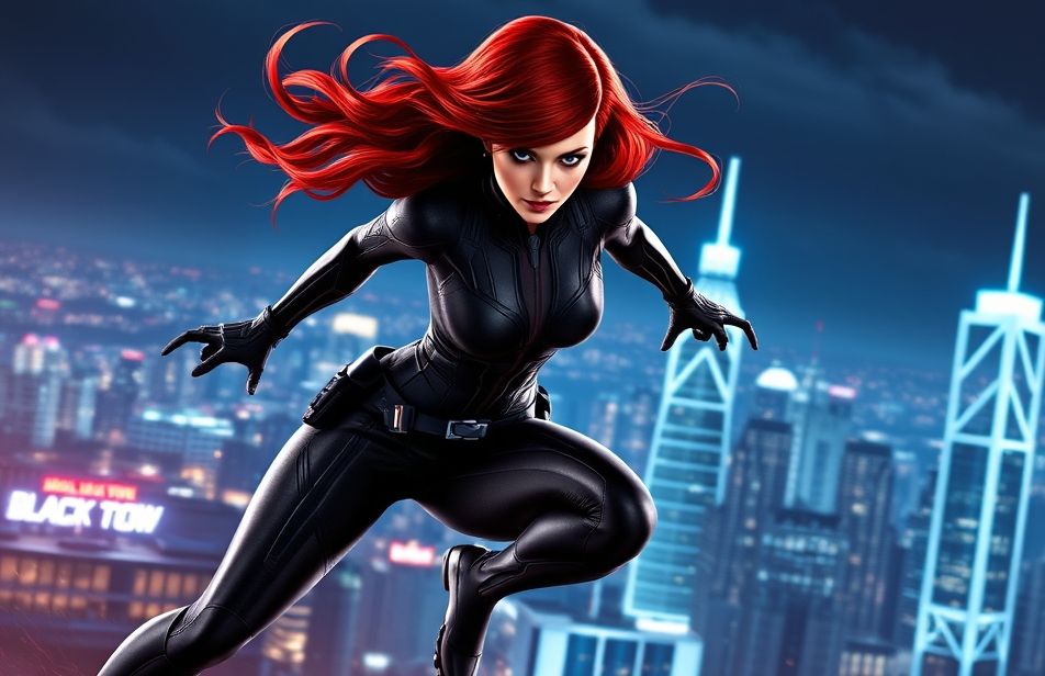 Black Widow Hd Wallpaper