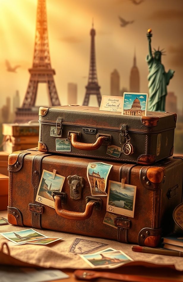 Travel Retro Wallpaper