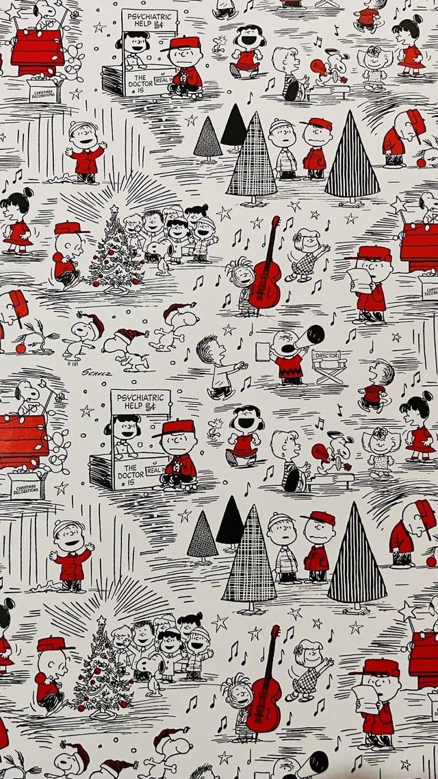 Another Peanuts Christmas Wallpaper R iPhonewallpaper