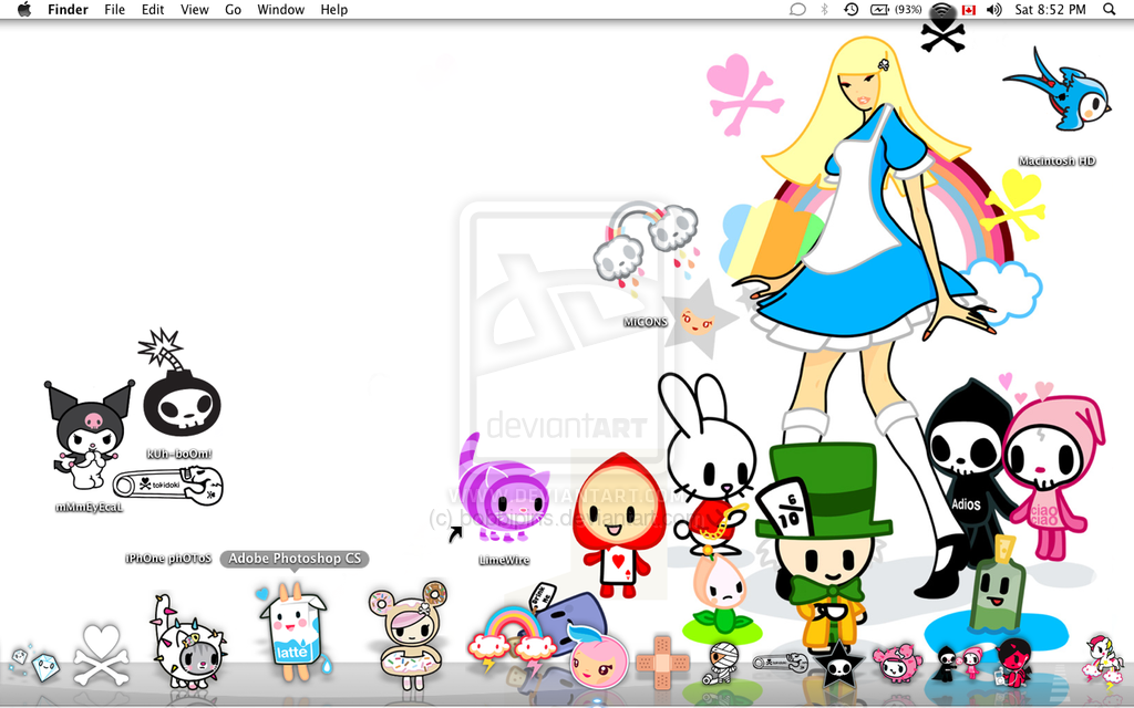 My Tokidoki Desktop By Bobbipins