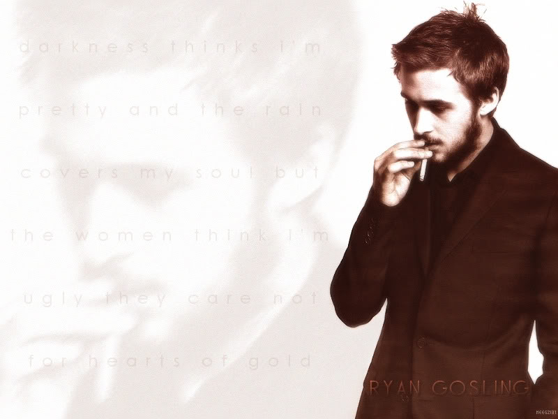 Ryan Gosling Cigarette Wallpaper Background Theme Desktop