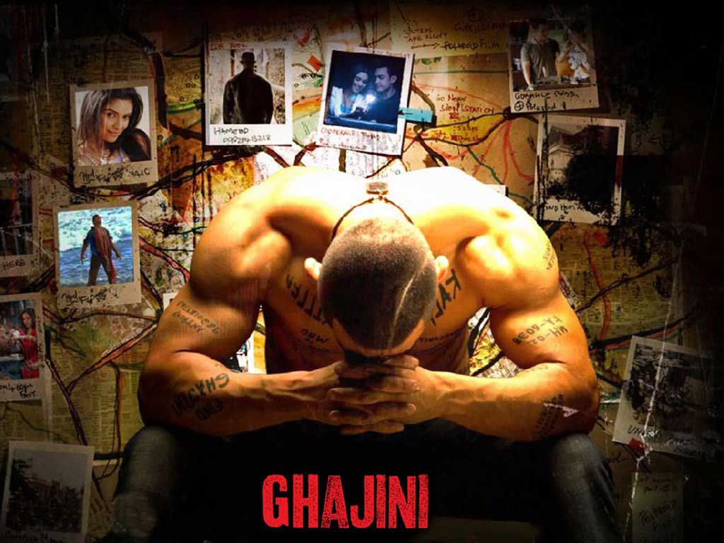 Ghajini Film Amir Khan Bodybuilder Wallpaper