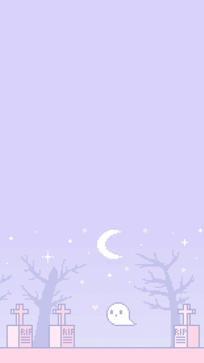Pastel Witch Aesthetic Desktop Wallpaper
