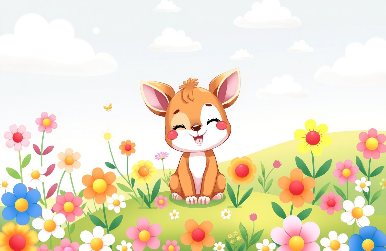 Cute Cartoon Wallpaper For Girls
