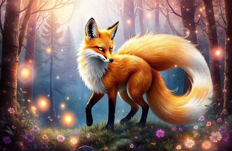 Nine Tailed Fox Wallpaper