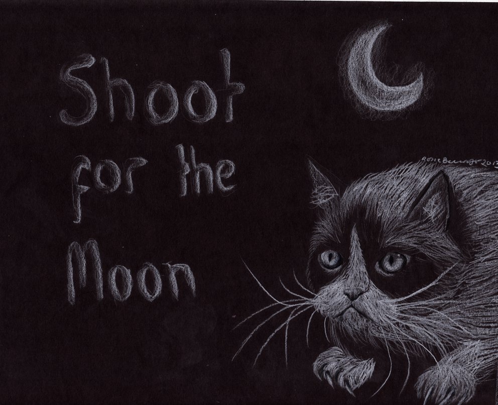Shoot For The Moon By Aitheos