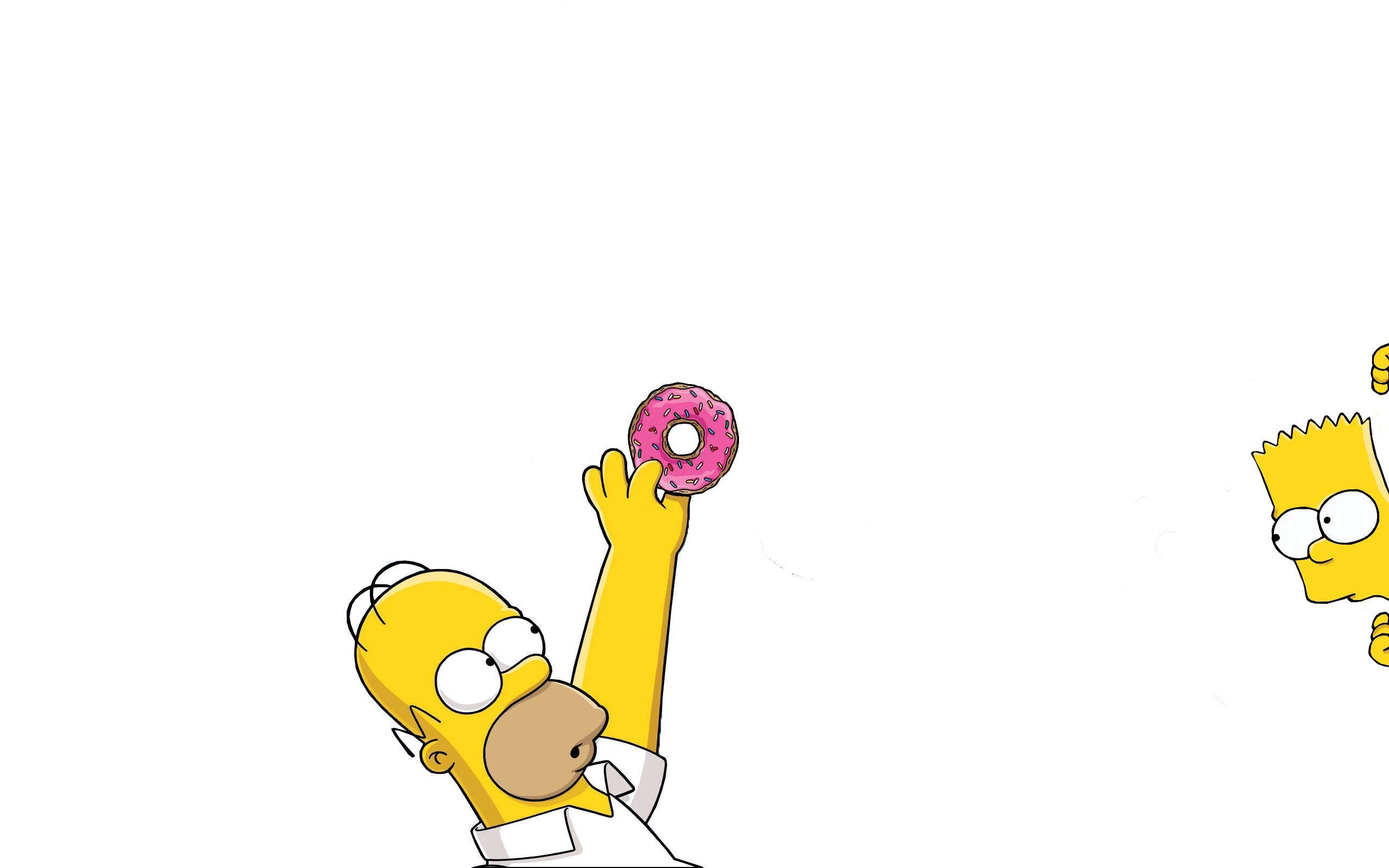 Homer And Bart Wallpaper Background