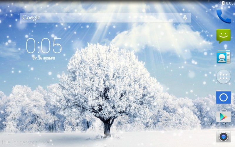 Winter Nature Live Wallpaper Android