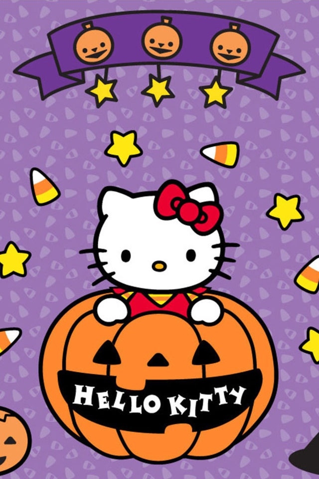 Hello Kitty Halloween Wallpaper For iPhone
