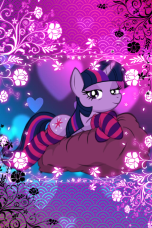 Twilight Sparkle With Socks iPhone Wallpaper By Lucky43539 On
