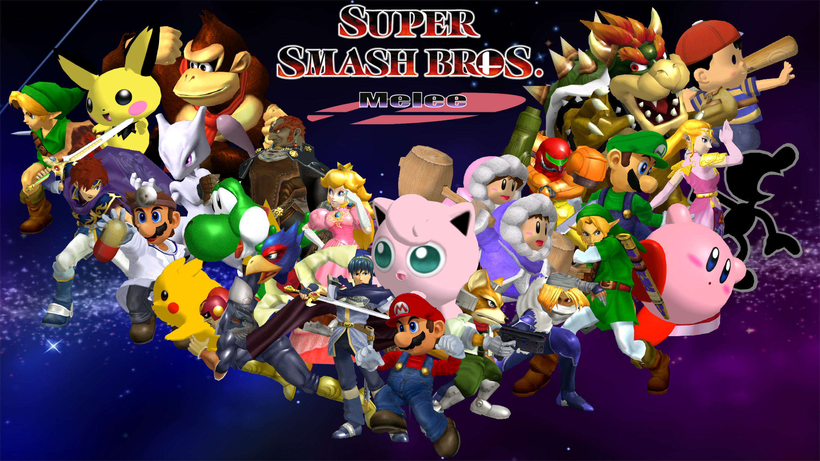 Super Smash Bros Melee Wallpaper By Game34rules