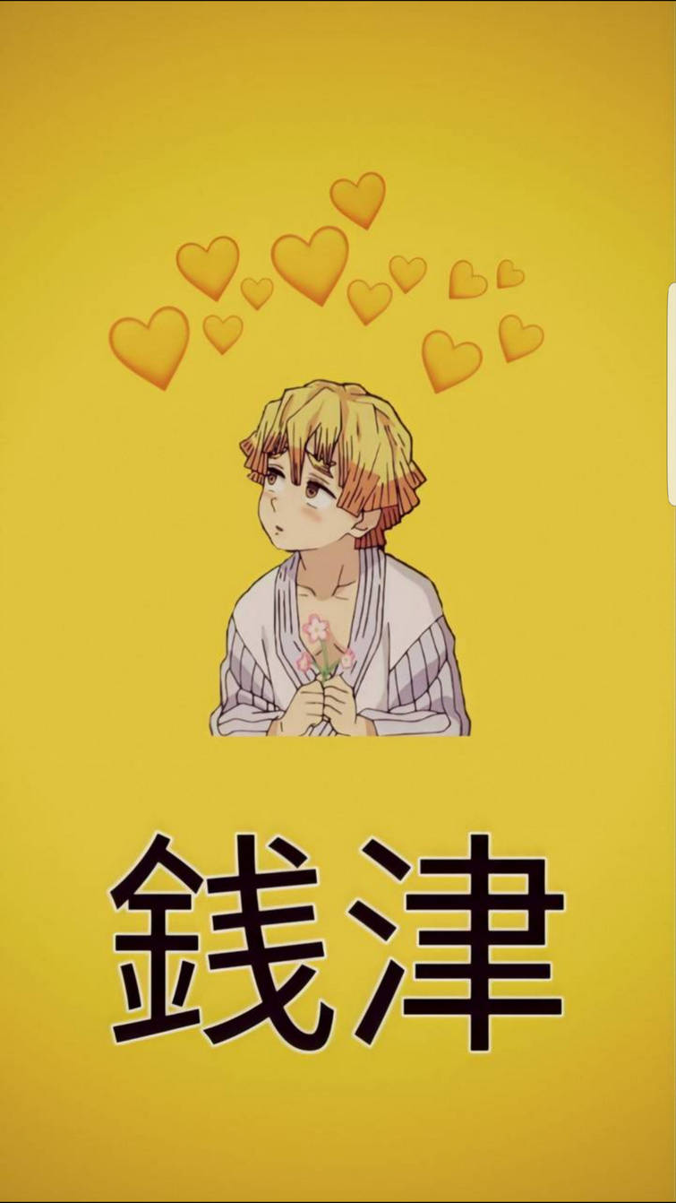 Cute Zenitsu Wallpaper