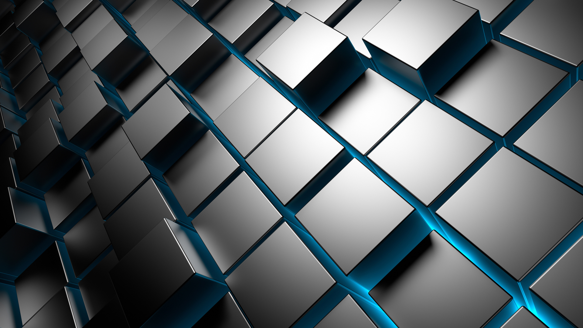 Free download Metal Cubes Windows 10 Wallpaper 3D HD 1920x1080 Wallpapers  [1920x1080] for your Desktop, Mobile & Tablet | Explore 50+ Wallpaper Metal  | Metal Wallpapers, Black Metal Backgrounds, Heavy Metal Background