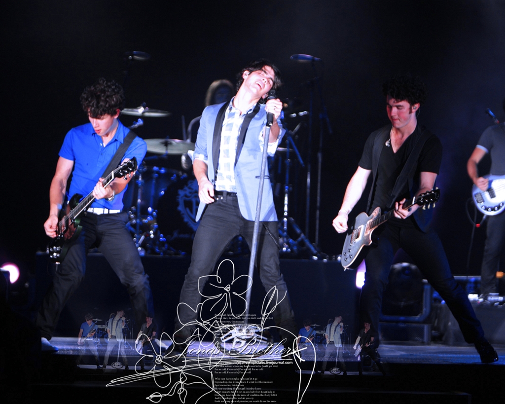 Wallpaper Jonas Brothers By Vampistatic