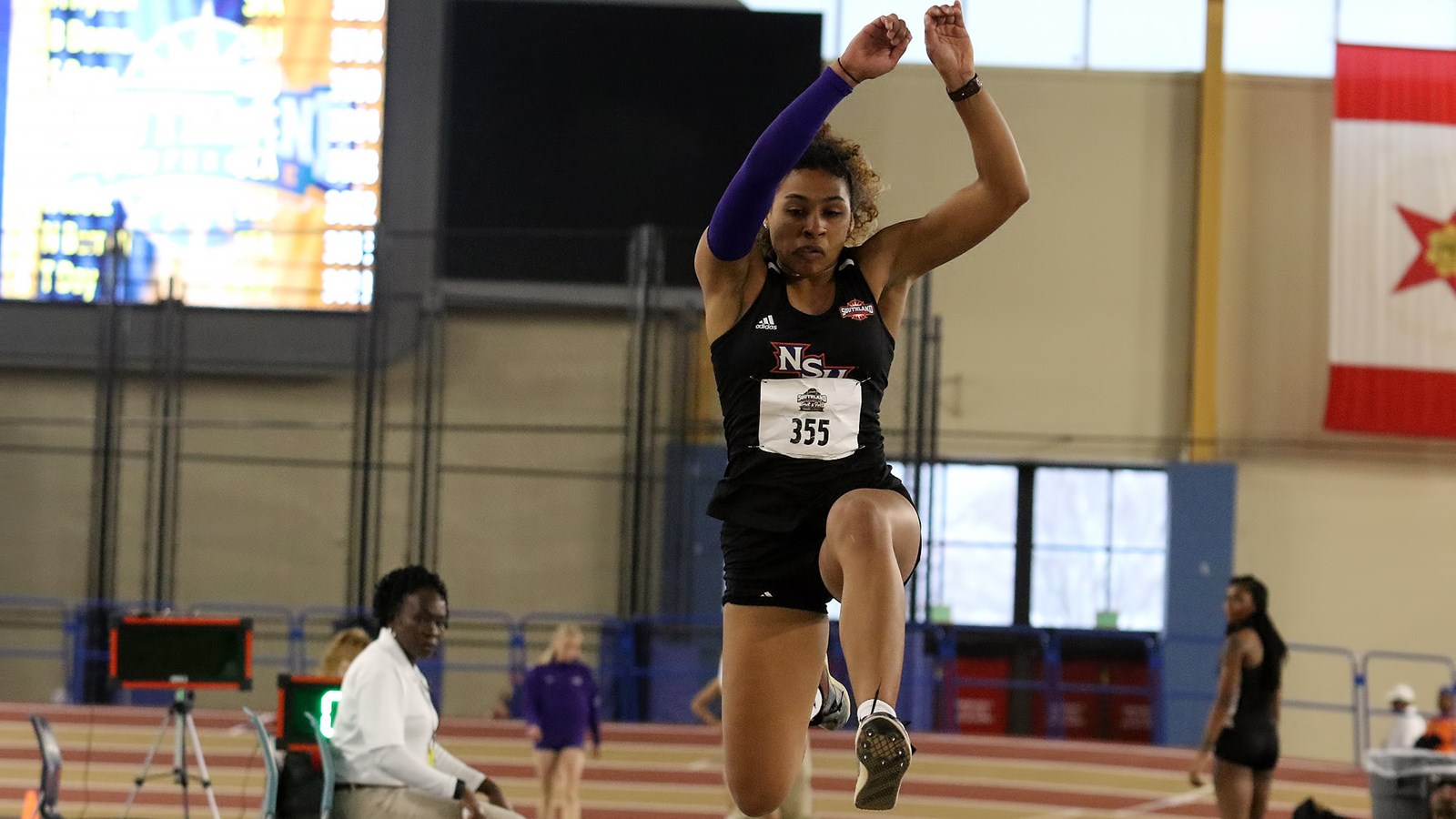 Jasmyn Steels Lady Demon Track Field Northwestern State