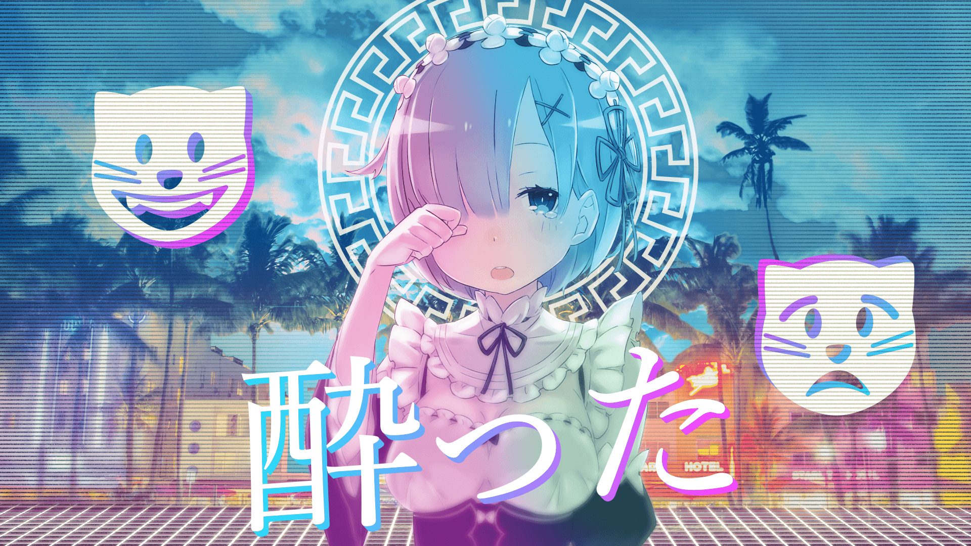 Aesthetic Anime Desktop Wallpaper On