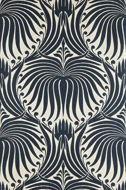Lotus Wallpaper Farrow Ball S Large Scale Graphic Print Is Stunning
