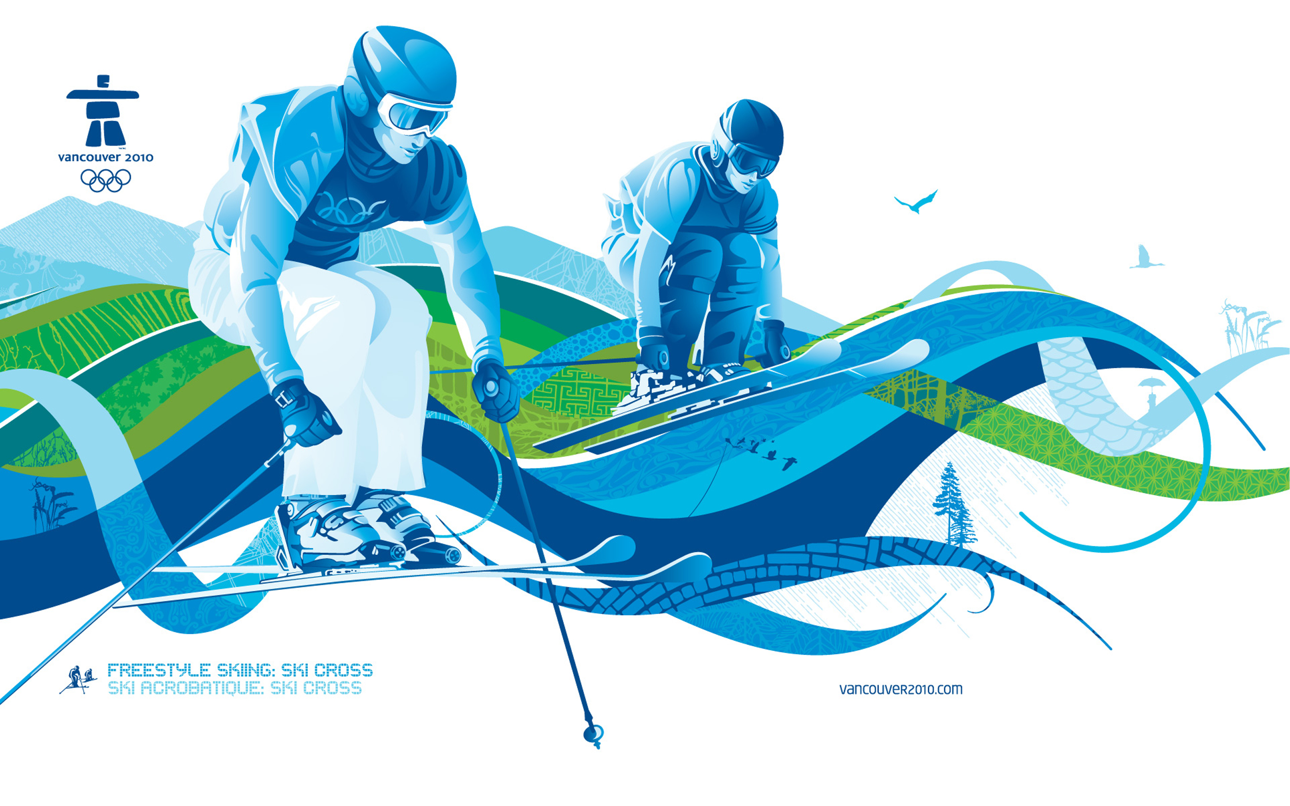Style Skiing Ski Cross Desktop Wallpaper For