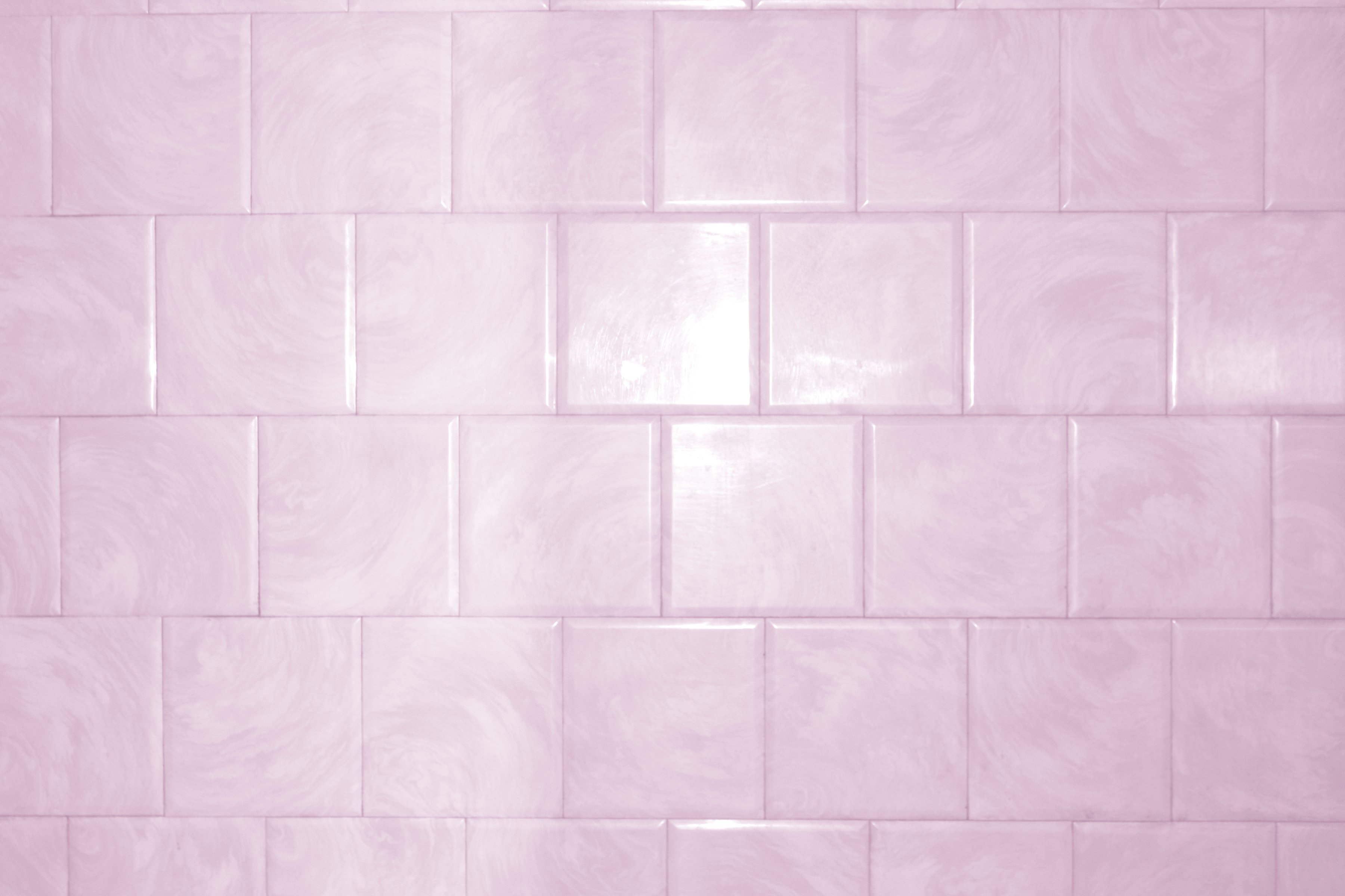 Pink Bathroom Tile With Swirl Pattern Texture High Resolution