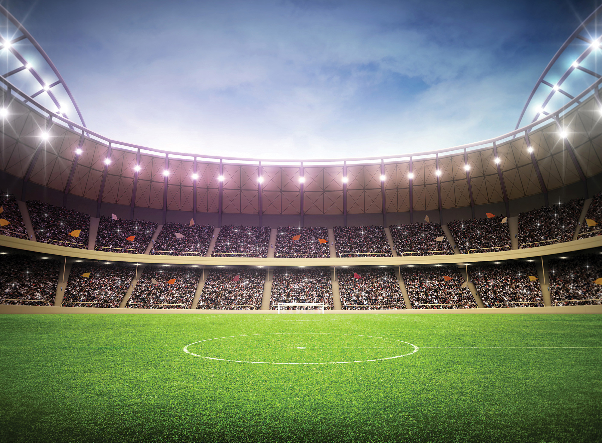 HD Soccer Stadium Wallpaper