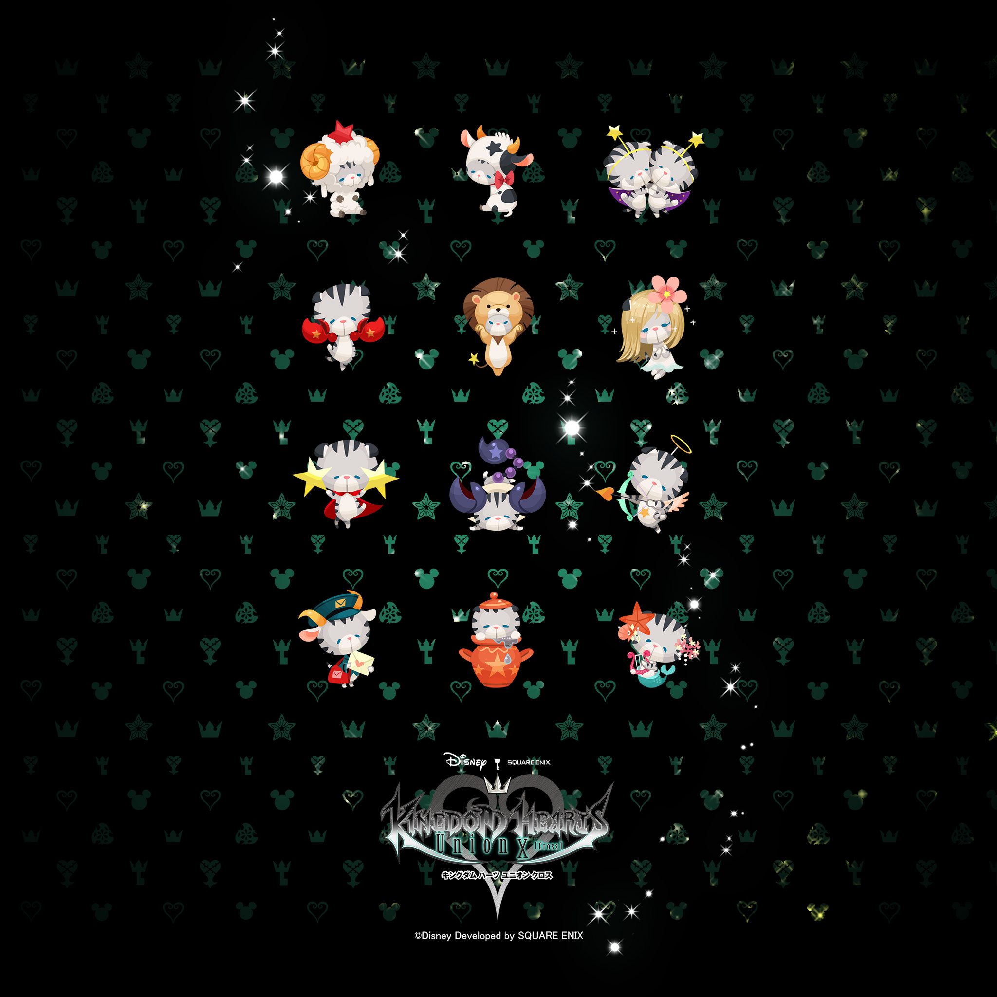 Kingdom Hearts Union Cross 3rd Anniversary Official Wallpaper