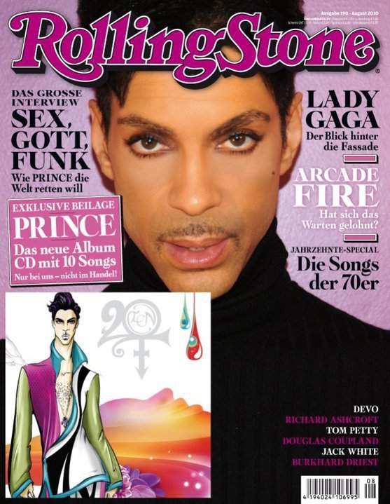 Prince On The Rolling Stone Cover