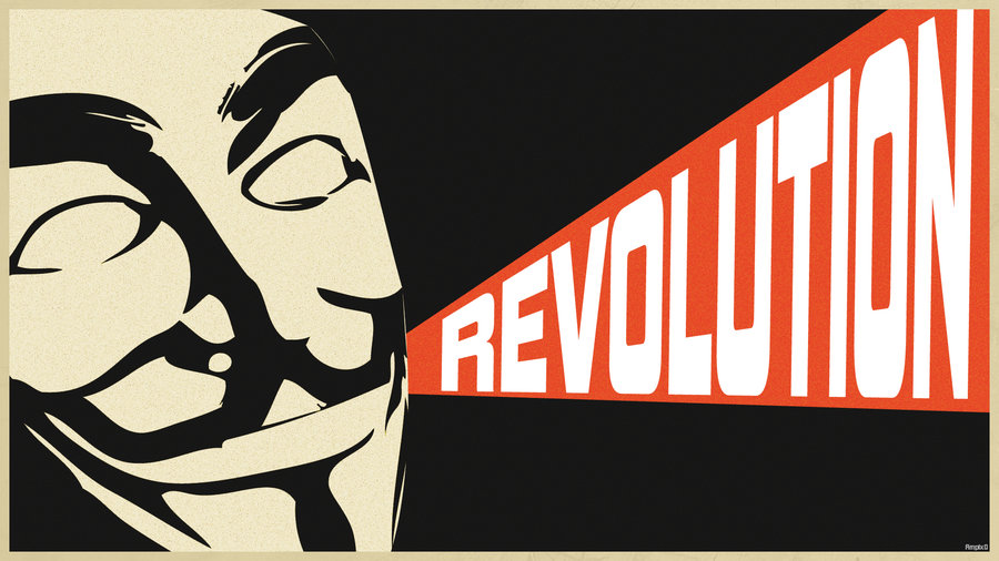 Anonymous Propaganda Poster Wallpaper By Ampix0
