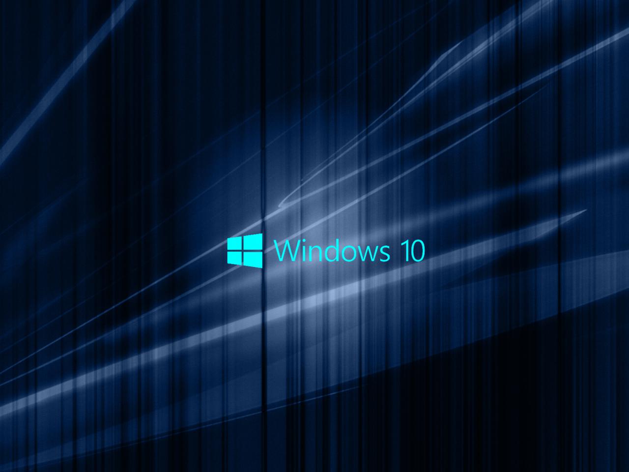 Free download Windows 10 Wallpaper with Blue Abstract Waves HD ...