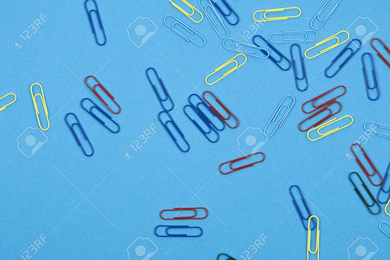 Paperclip Background Stock Photo Picture And Royalty Image