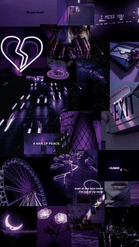 Dark Purple Aesthetic Wallpaper Download | MobCup