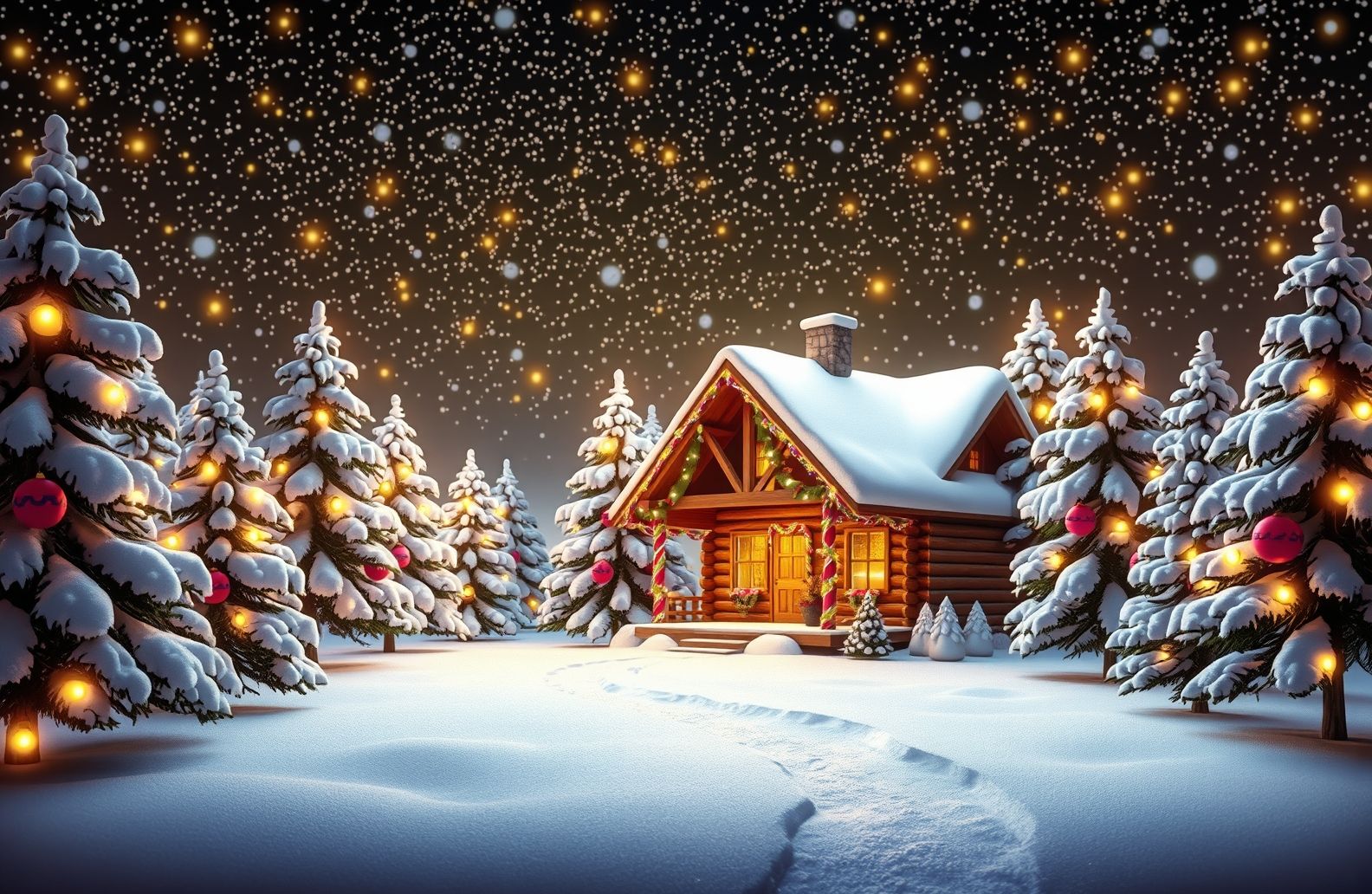 3d Christmas Wallpaper