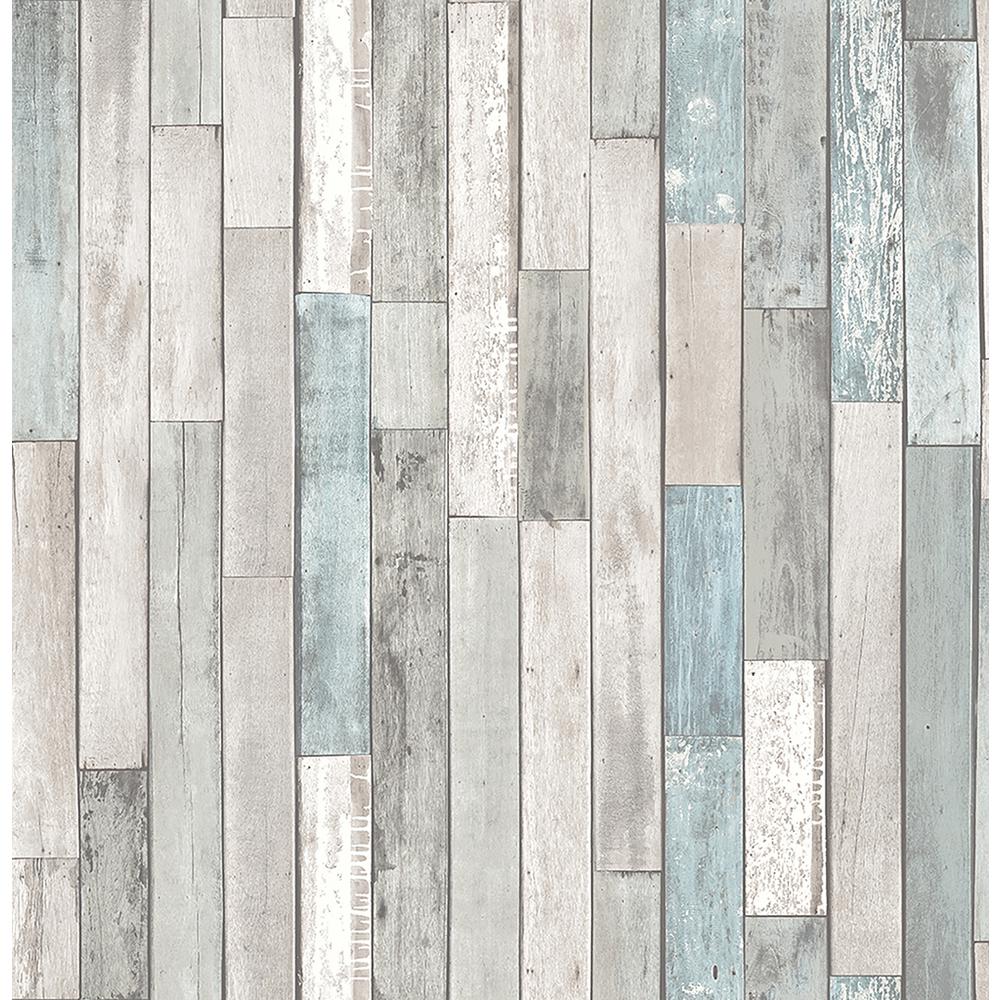 Brewster Barn Board Brown Thin Plank Wallpaper Fd23274 The Home